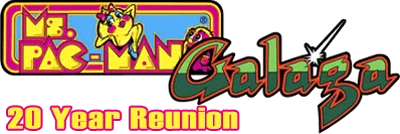 Ms. Pac-Man/Galaga: 20th Anniversary Class of 1981 Reunion logo