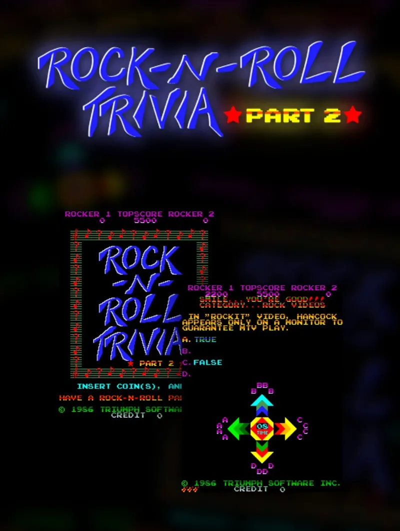 MTV Rock-N-Roll Trivia box art