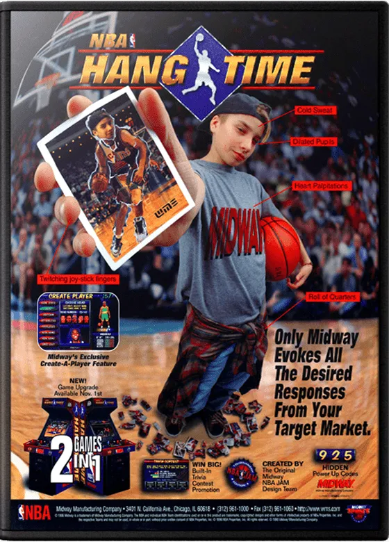 NBA Hangtime box art