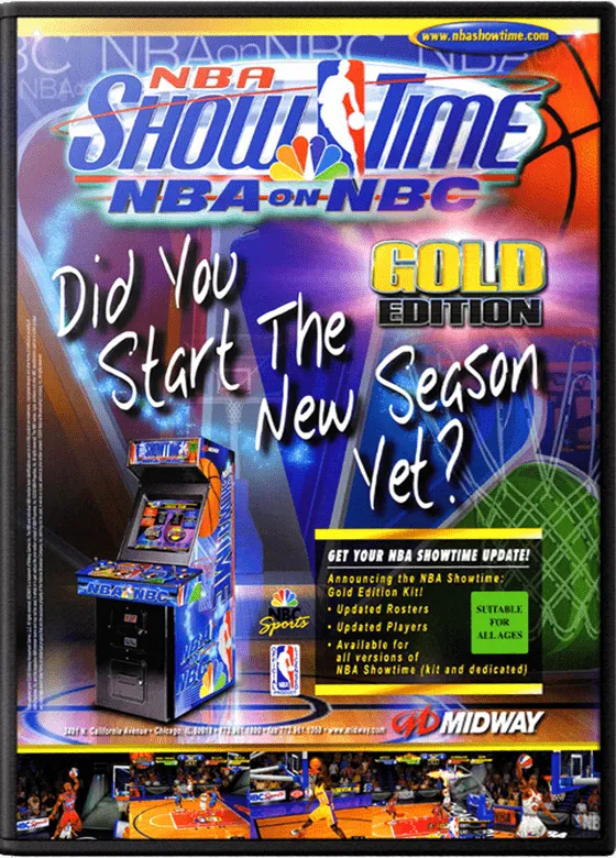 Backdrop artwork for NBA Showtime: NBA on NBC: Gold Edition