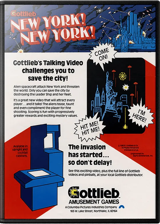 New York! New York! box art
