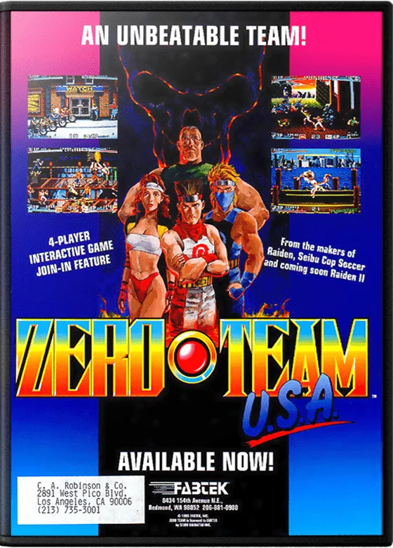 New Zero Team box art