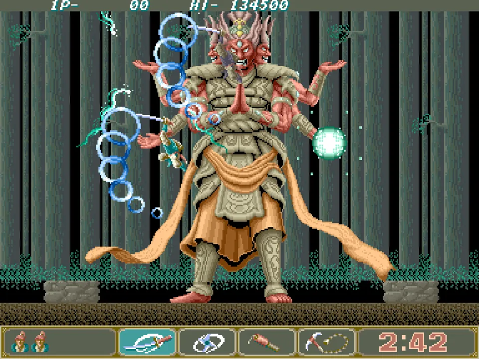 Backdrop artwork for Ninja Spirit