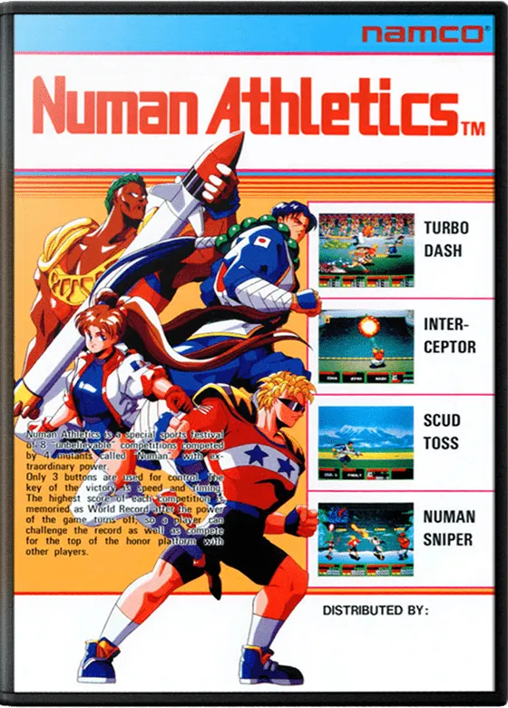 Numan Athletics box art