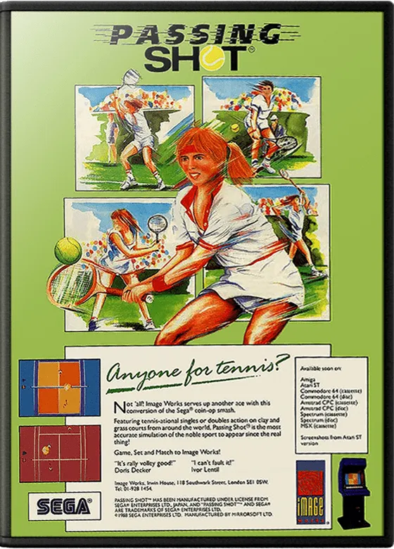 Passing Shot box art
