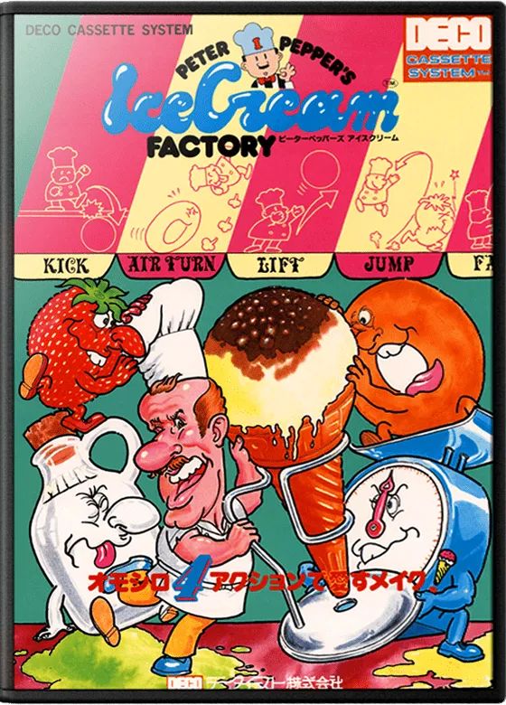 Peter Pepper's Ice Cream Factory box art