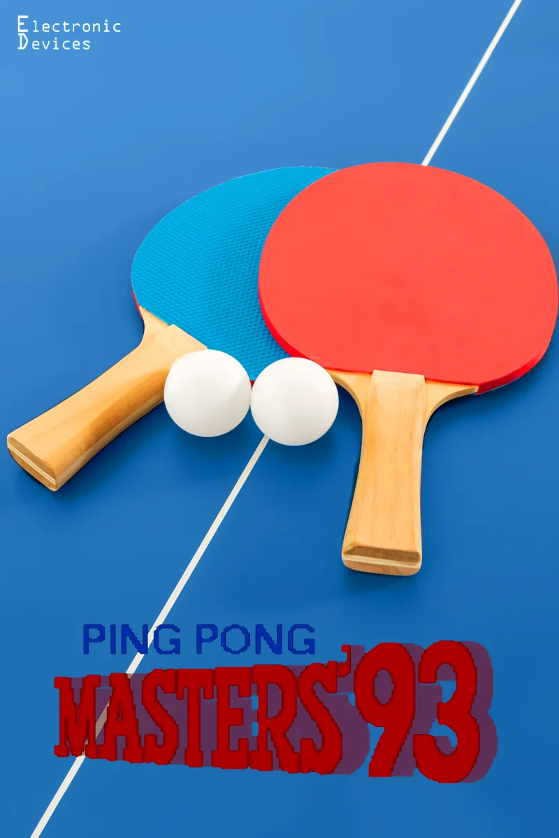 Ping Pong Masters '93 box art
