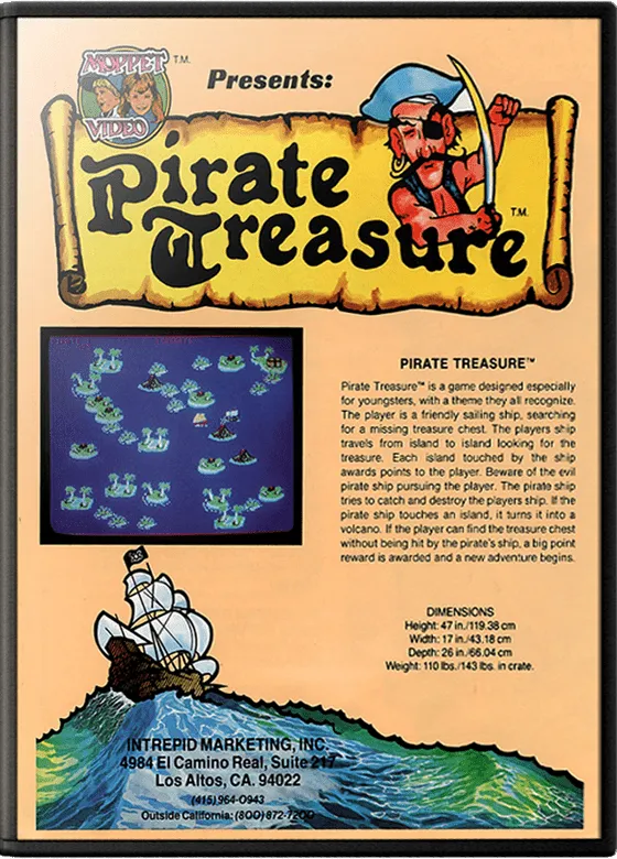 Pirate Treasure box art