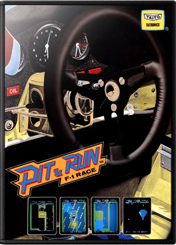 Pit & Run: F-1 Race box art