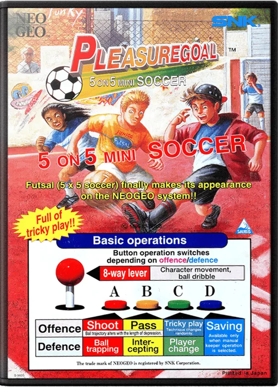 Pleasure Goal / Futsal: 5 on 5 Mini Soccer box art