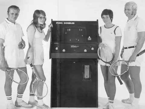 Backdrop artwork for Pong Doubles [TTL]
