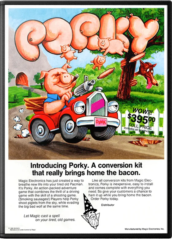 Backdrop artwork for Porky