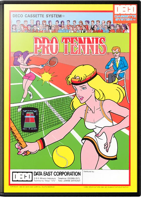 Pro Tennis box art