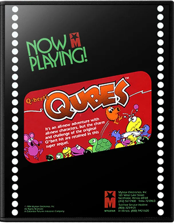 Q*bert's Qubes box art