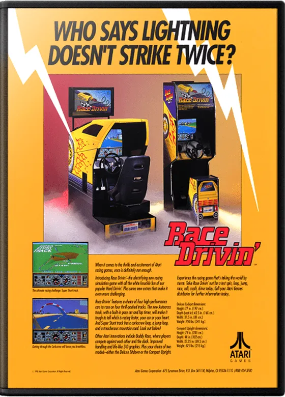 Race Drivin' box art