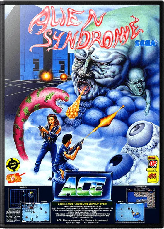 Alien Syndrome box art