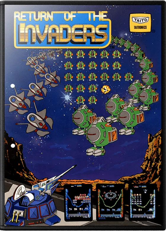 Return of the Invaders box art