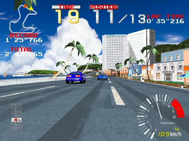Backdrop artwork for Ridge Racer