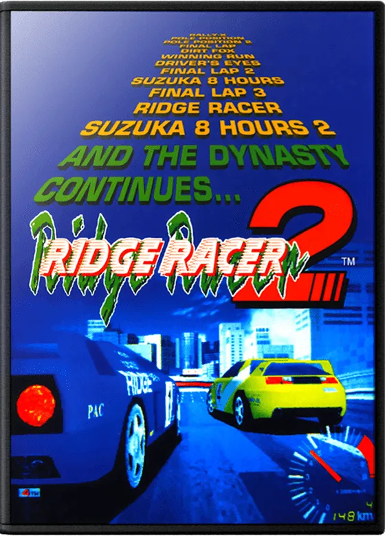 Ridge Racer 2 box art