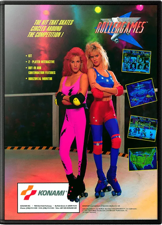 Rollergames box art
