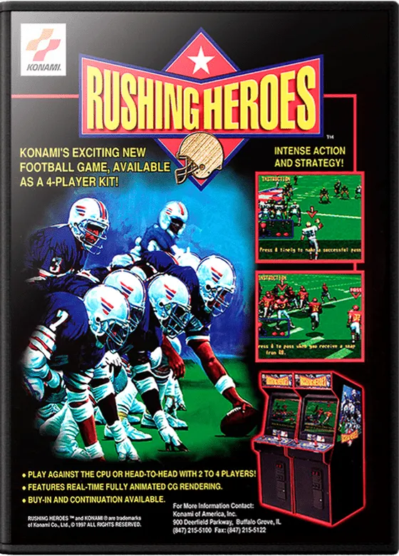 Rushing Heroes box art