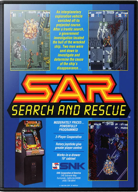 SAR: Search And Rescue box art