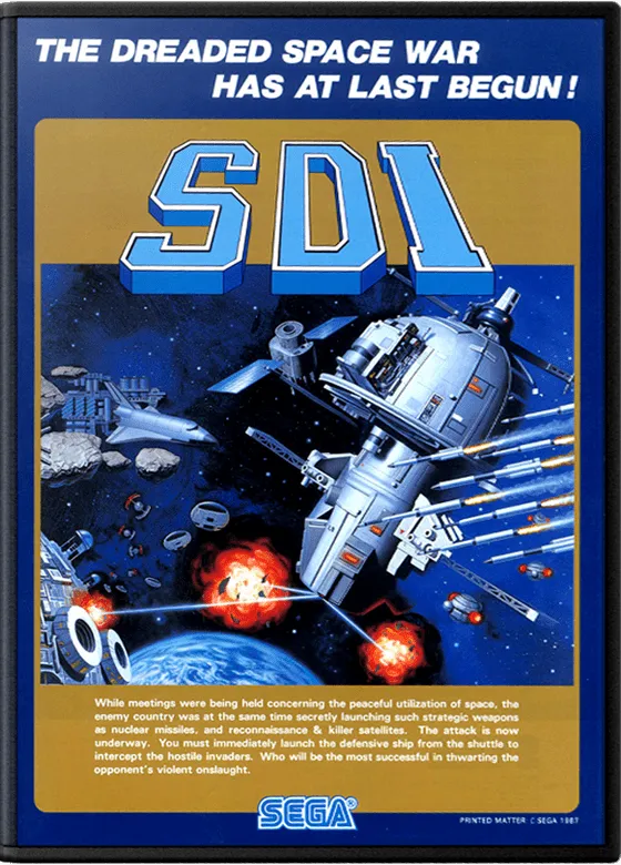 SDI: Strategic Defense Initiative box art