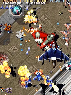 Backdrop artwork for Sengeki Striker
