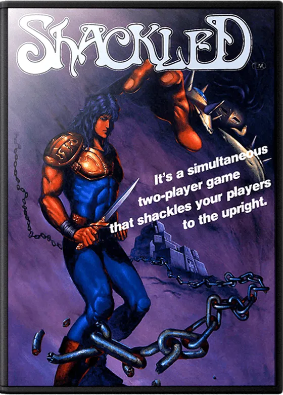 Shackled box art