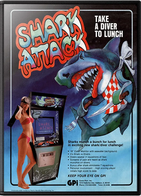 Shark Attack box art