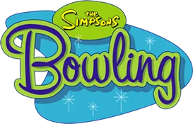 The Simpsons Bowling logo