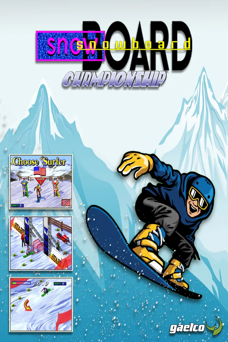 Snow Board Championship box art