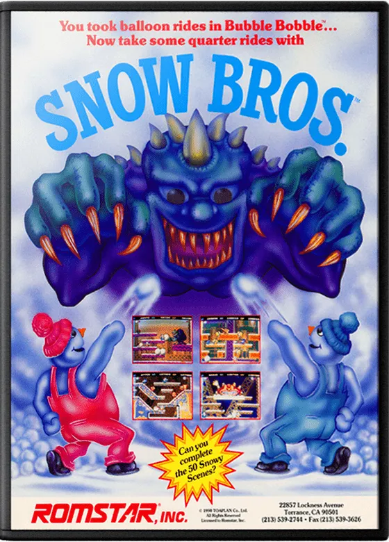 Snow Bros.: Nick & Tom box art