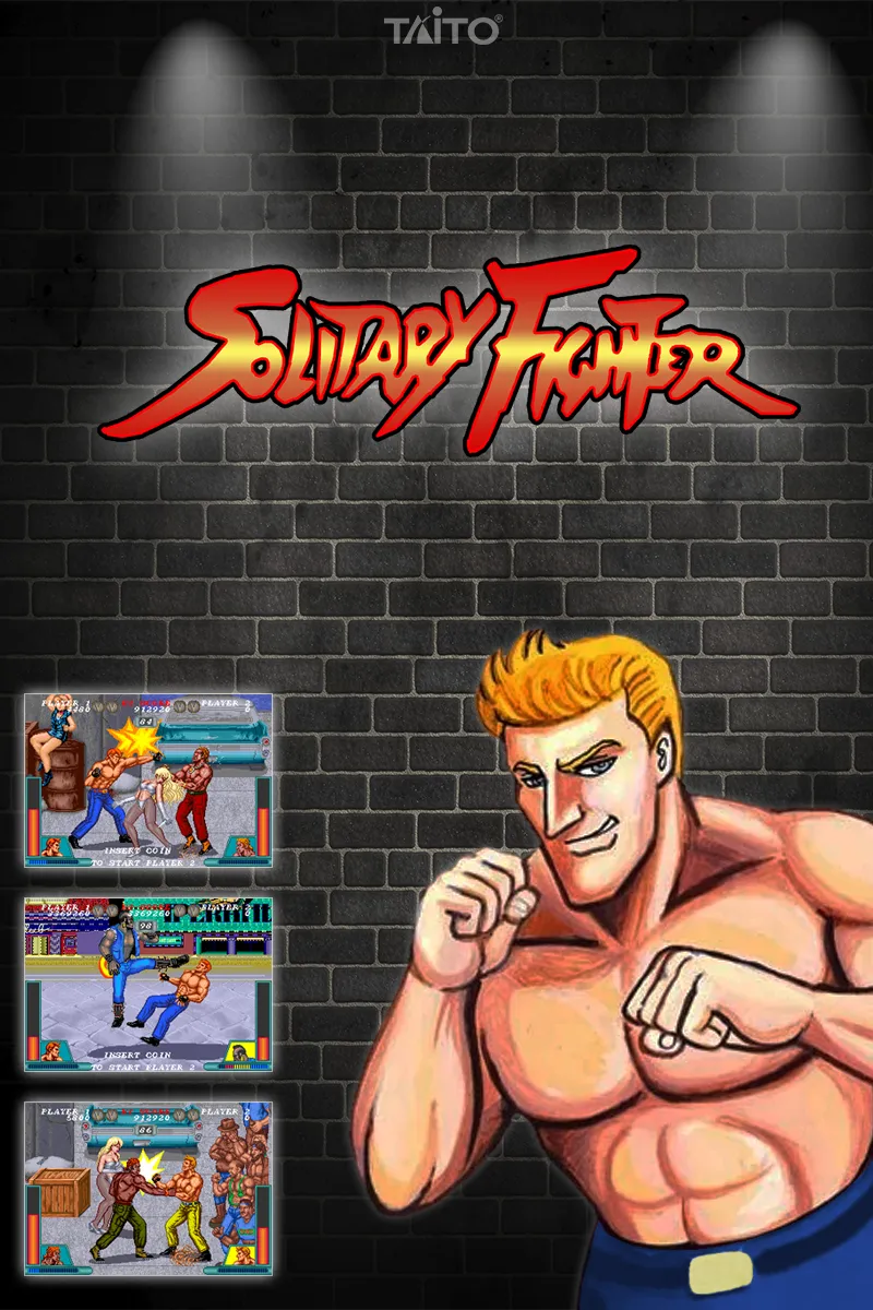 Solitary Fighter box art