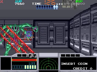 Backdrop artwork for Space Gun