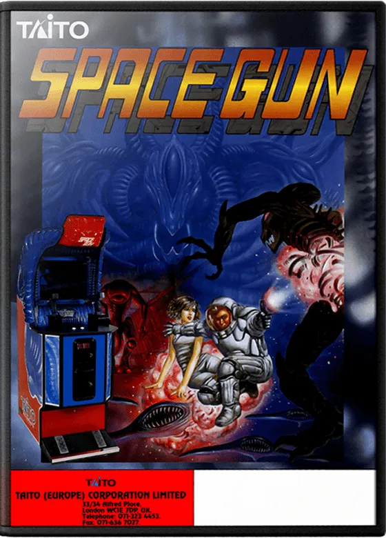 Space Gun box art