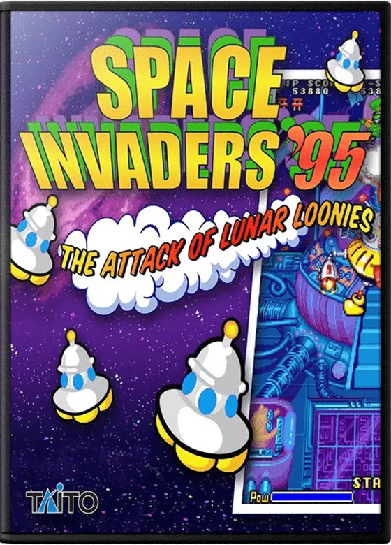 Space Invaders '95: The Attack Of Lunar Loonies box art