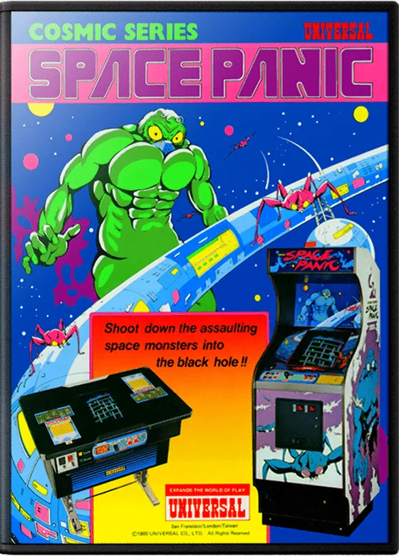 Space Panic box art