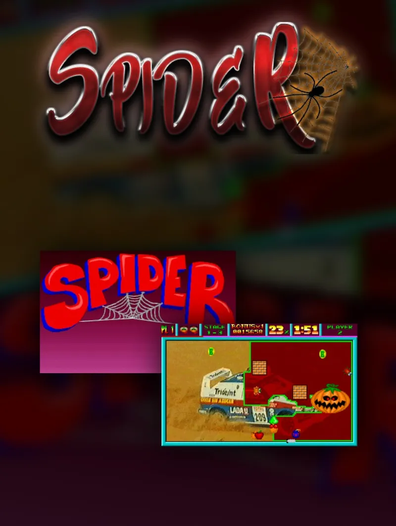 Spider box art