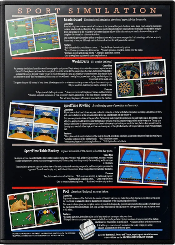SportTime Bowling box art