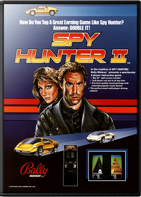Spy Hunter II box art