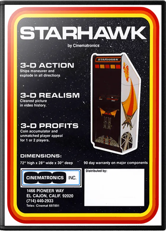 Backdrop artwork for Starhawk