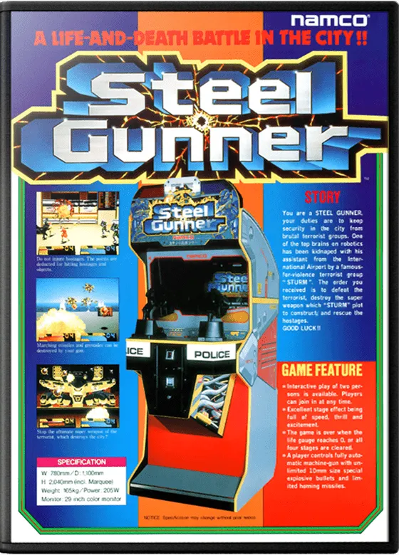 Steel Gunner box art