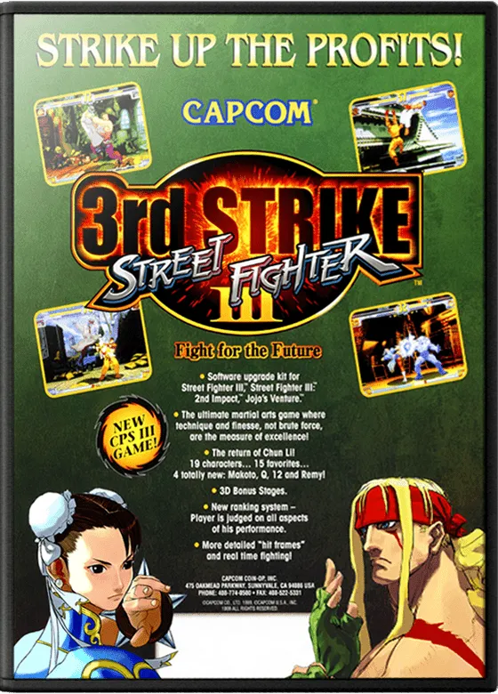 Street Fighter III 3rd Strike: Fight for the Future box art