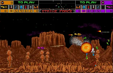 Backdrop artwork for Strike Force