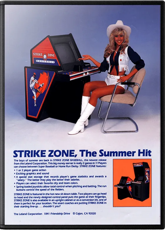 Strike Zone Baseball box art