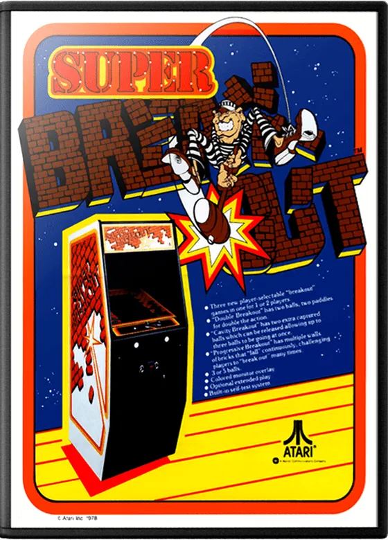 Super Breakout box art