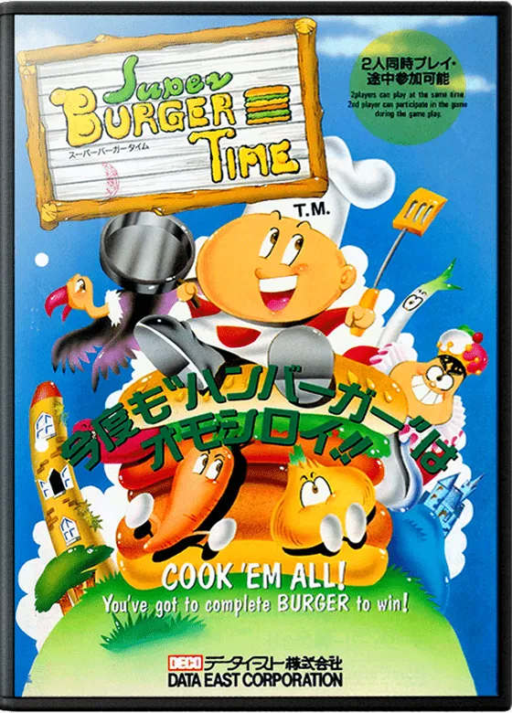 Super Burger Time box art