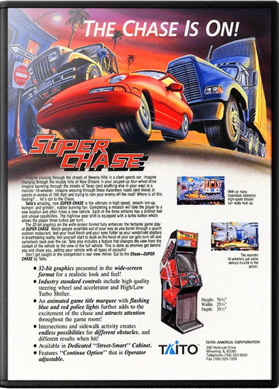 Super Chase: Criminal Termination box art