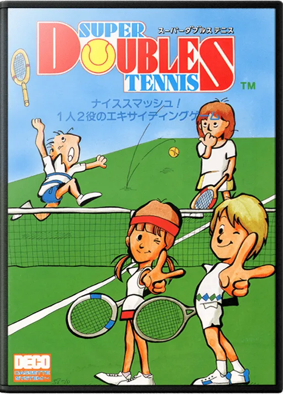Super Doubles Tennis box art